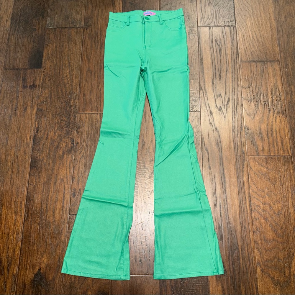 Edikted faux leather pants